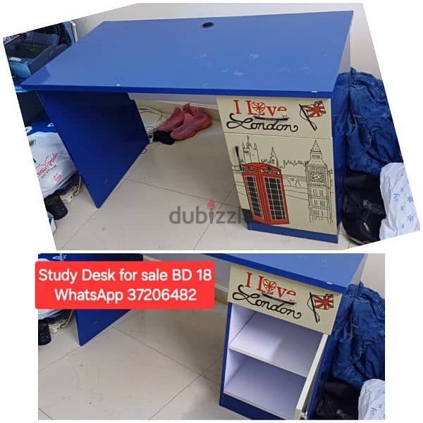 2 door wardrobe and other items for sale with Delivery 12