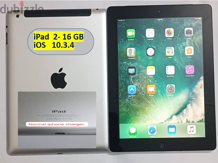 ipad2 A1460 / WiFi and Cellular /Display 9.7 1