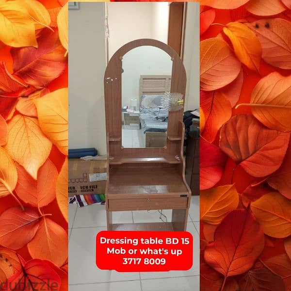 cupboard 2 door with mirror and other household items for sale 12