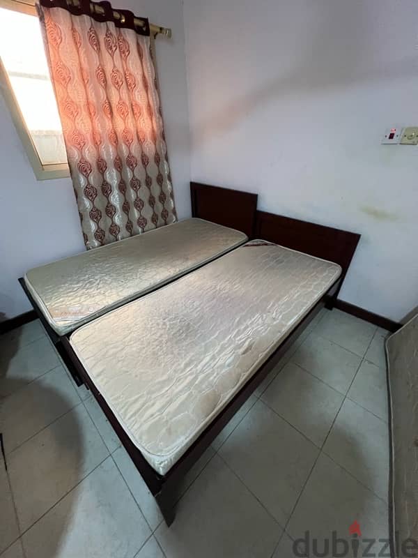 single bed with mattress 1