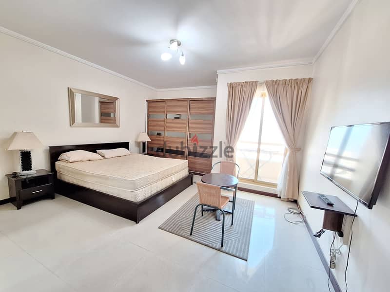 Sea View | Luxury 1 Bhk | Balcony | Near Bahrain Specialist Hospital 1