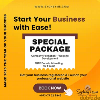 Start Your Business with Ease!