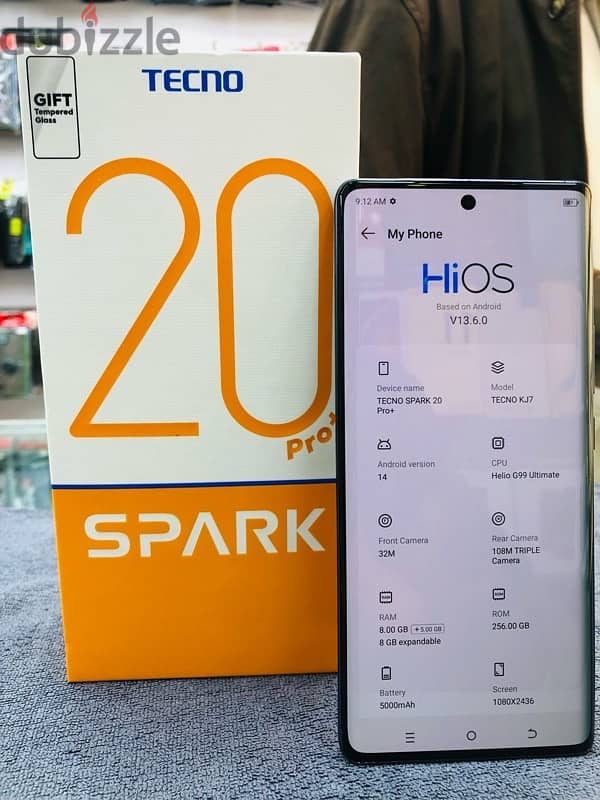 Tecno spark 20 pro plus for sell 1