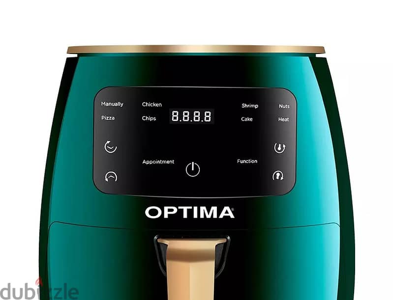 Optima Air Fryer Gold/Green 1