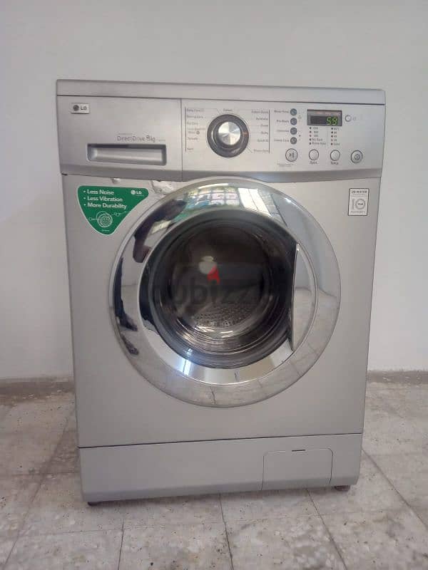 LG brand 8kg washing machine for sale fully automatic 0