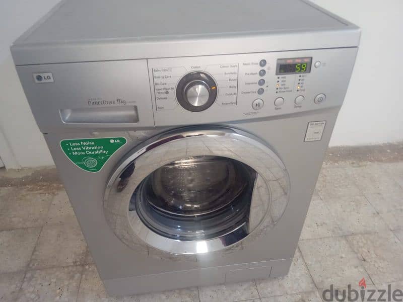 LG brand 8kg washing machine for sale fully automatic 1