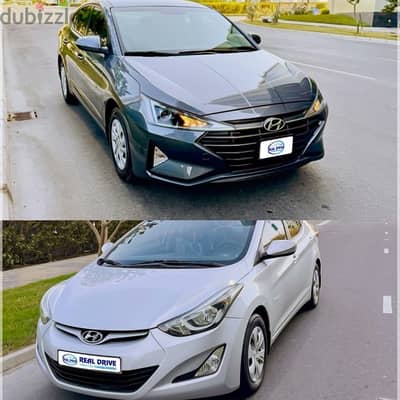 Hyundai Elantra 2015 and 2018 Bahrain agent car