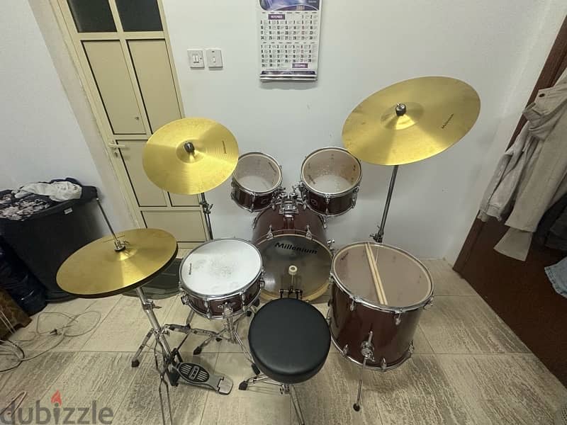 MILLENIUM DRUMS SET FOR SALE 1