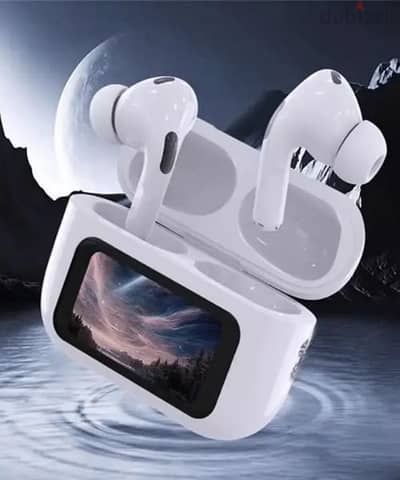 Touch Screen Bluetooth Headset With Screen TWS Active Noise Reduction