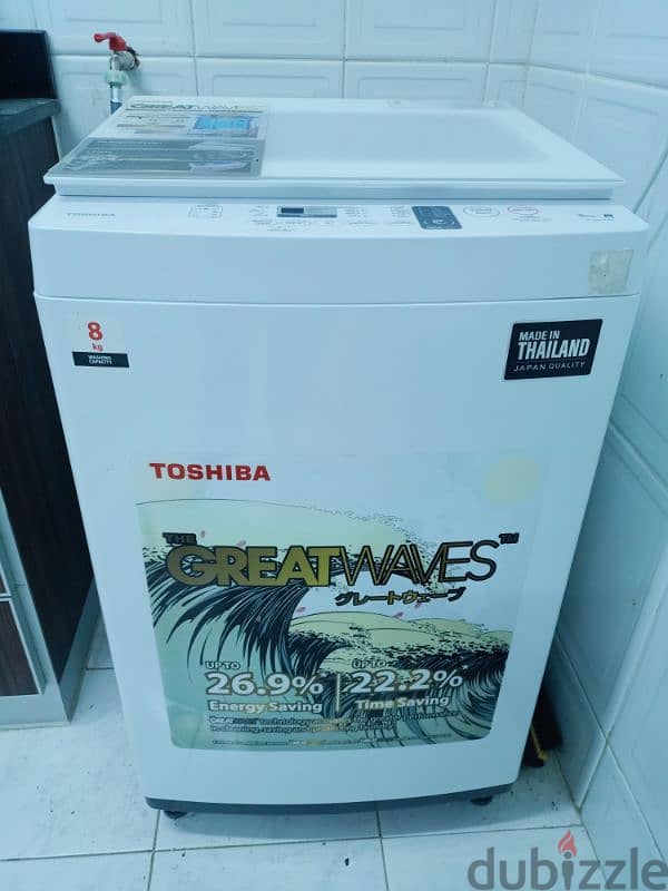 Toshiba 8 KG Waranty upto 2027 Extra 0