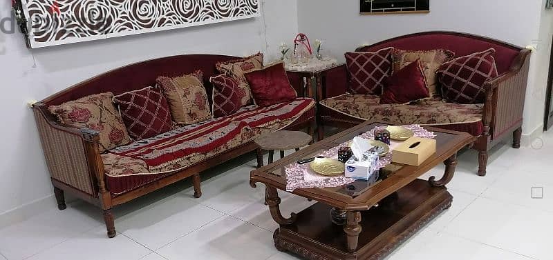 Home Center 5 seater sofa & Center Table BD100 0