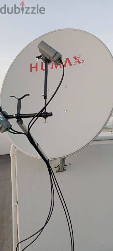 new satellite dish TV receiver full HD Fix call me my number