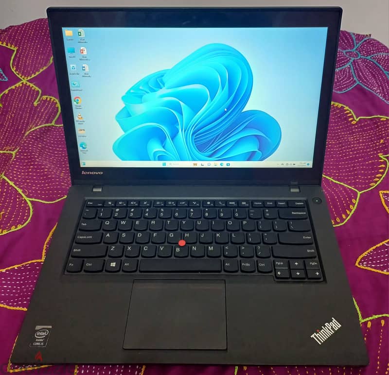 Hello i sale my laptop Lenovo thinkpad t440 core i5 8gb Ram hard dic 0