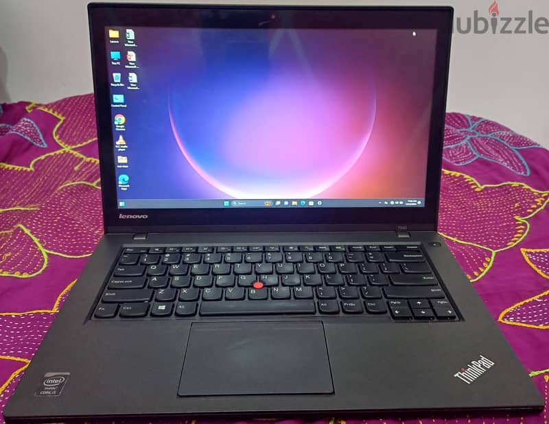 Hello i sale my laptop Lenovo thinkpad t440 core i5 8gb Ram hard dic 1