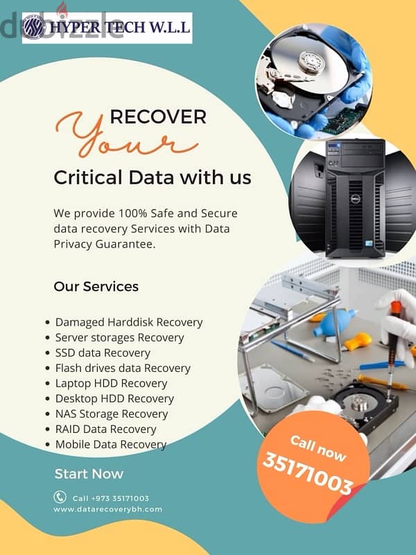 Data recovery from damaged harddisk and SSD 0