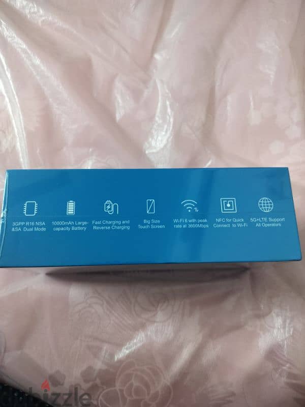 ZTE WiFi 5G mobile router . fresh pse not open . in shop 131.99 BD . 1