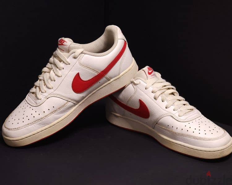 (EUR 42.5) Nike Court Vision Low White University Red 0