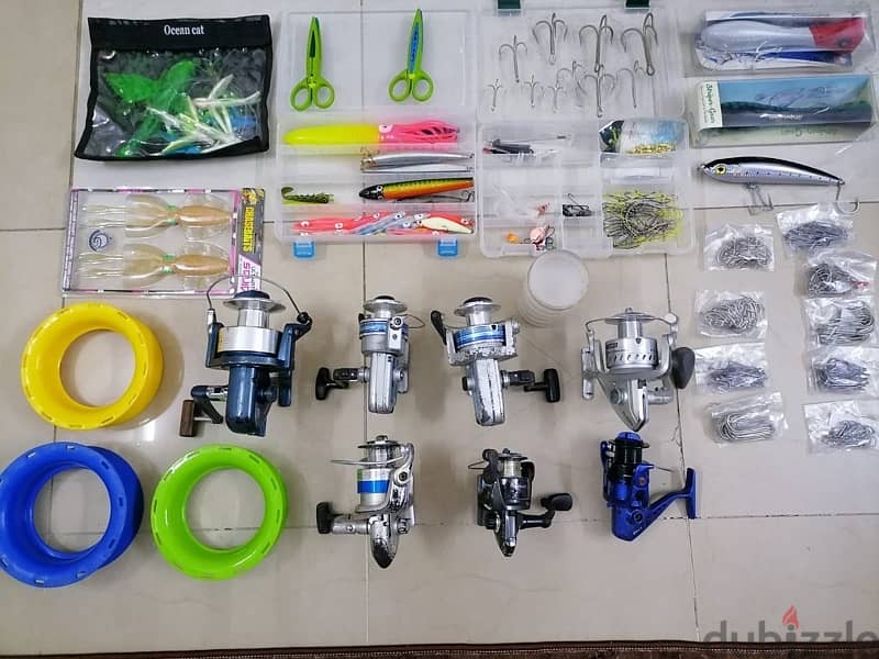 for sale fishing kit . . all of them 30bd Only!! 0