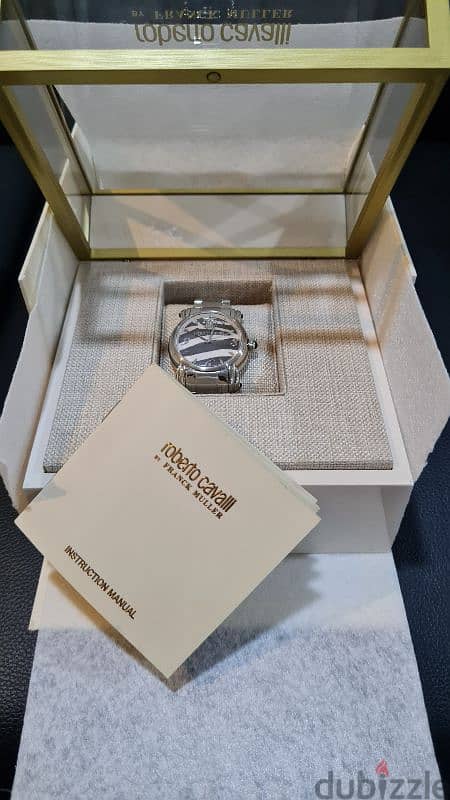 ROBERTO CAVALLI BY FRANCK MULLER ORIGINAL BRAND NEW WATCH 8