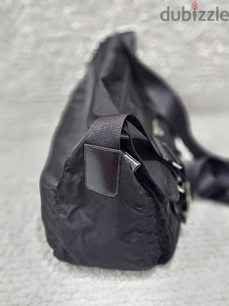 Prada Black Tessuto Nylon Shoulder Bag 3