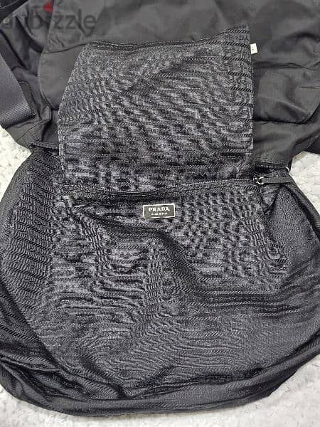 Prada Black Tessuto Nylon Shoulder Bag 9