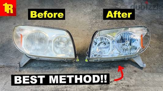 Headlight restoration call service