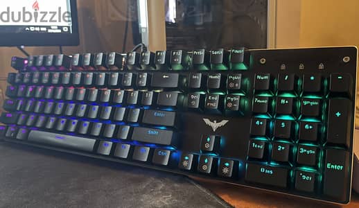 Mechanical Keyboard - RGB - FULL SIZE - BLUE SWITCHES