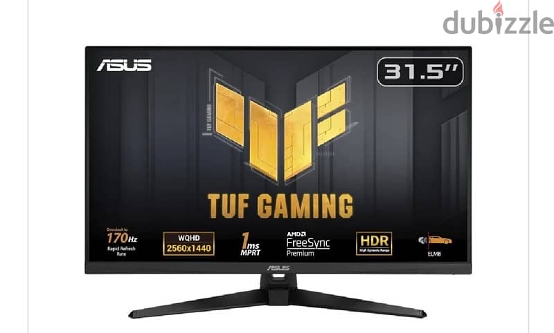 32" ASUS VG32AQA1A TUF QH D Quad HD Gaming 2