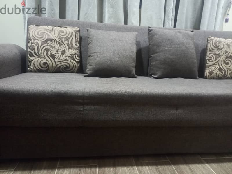 4 seater sofa cum bed with storage 1