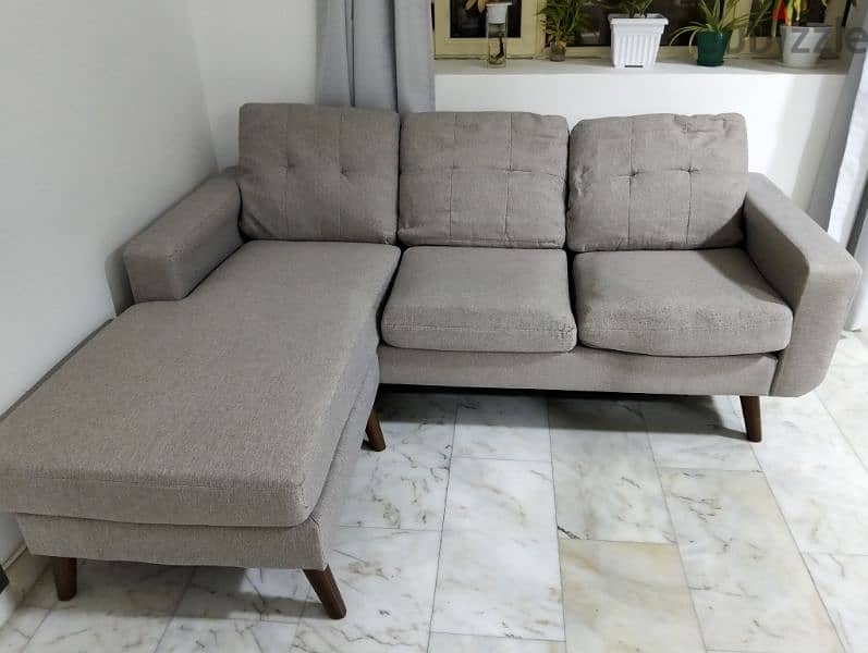 3 Seater - L Shape Couch 2