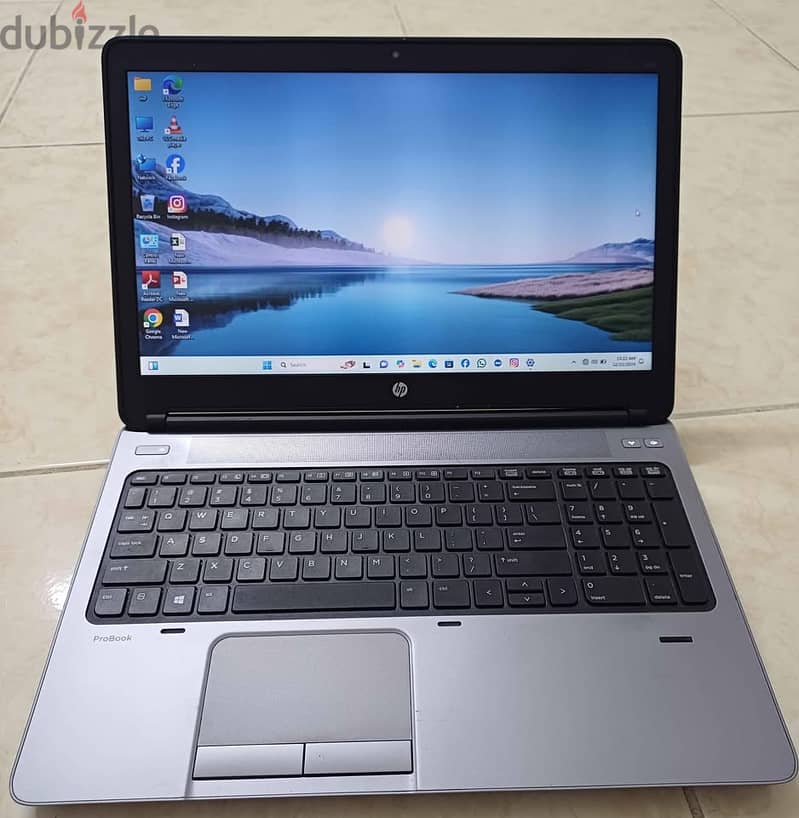 HP 15.6 Inches Big Laptop ! Ram 8GB ! SSD 128 4