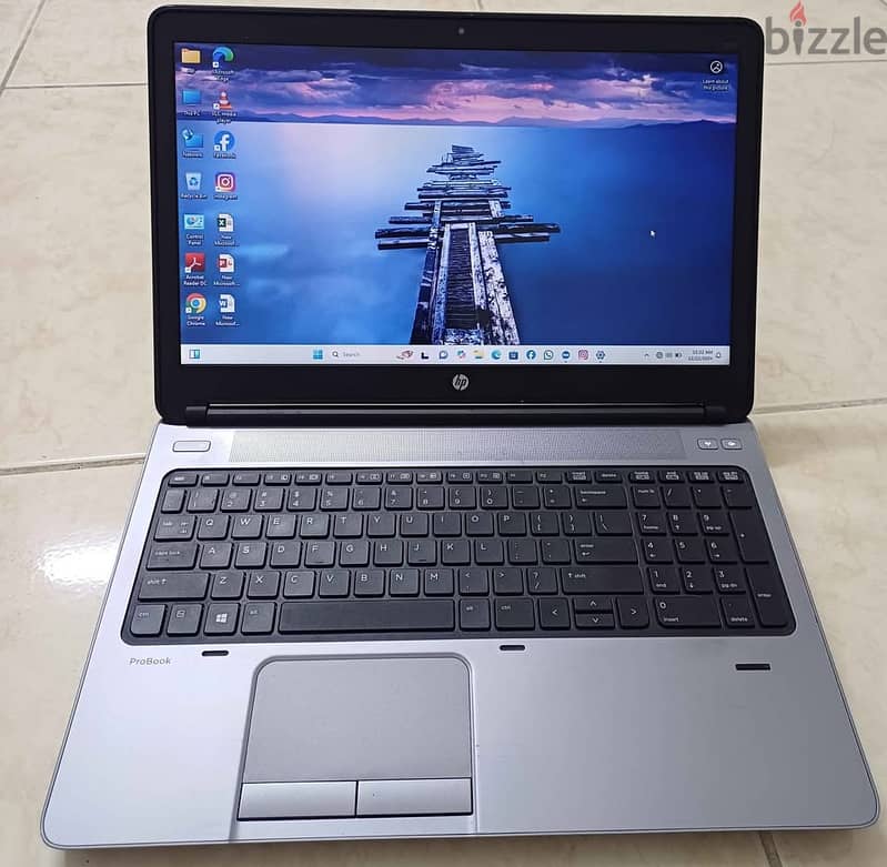 HP 15.6 Inches Big Laptop ! Ram 8GB ! SSD 128 5