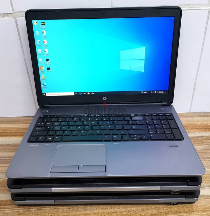 HP 15.6 Inches Big Laptop ! Ram 8GB ! SSD 128 10