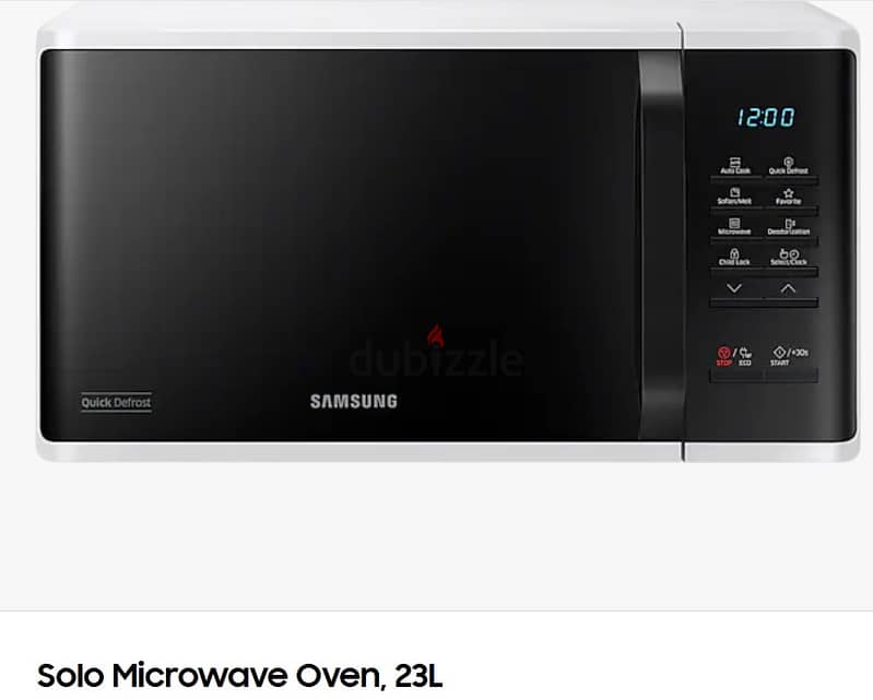 For sale a used Samsung Microwave Oven - 23L 4