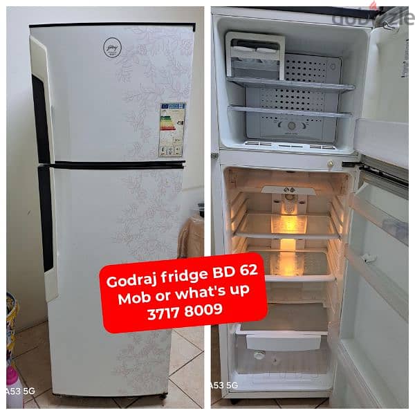 ZENET fridge slightly used and other household items for sale 1