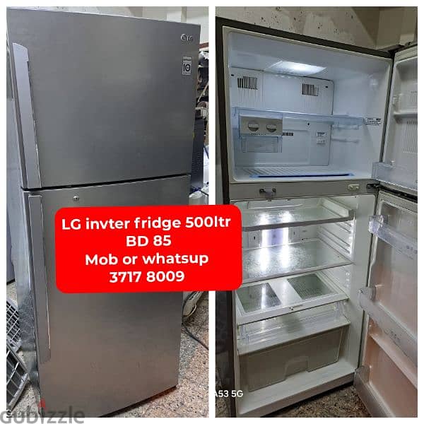 ZENET fridge slightly used and other household items for sale 2