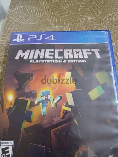 Minecraft game ps4