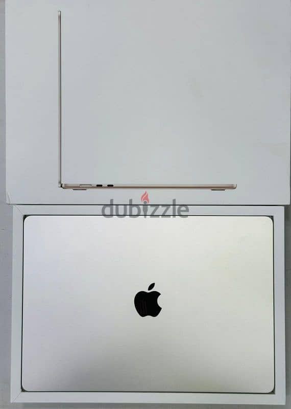 Macbook Air M3 512gb 2024 warrenty till September 2025 كمبيوتر محمول