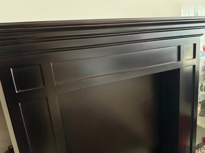 Handmade Chimney Cabinet + Black Oval Mirror – Stunning Set Price 2