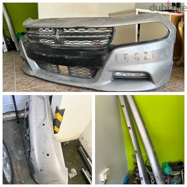 dodge charger R/T 2016+ original bumpers for sale 0