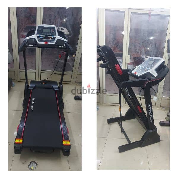 treadmill like new 120kg only 75bd 0