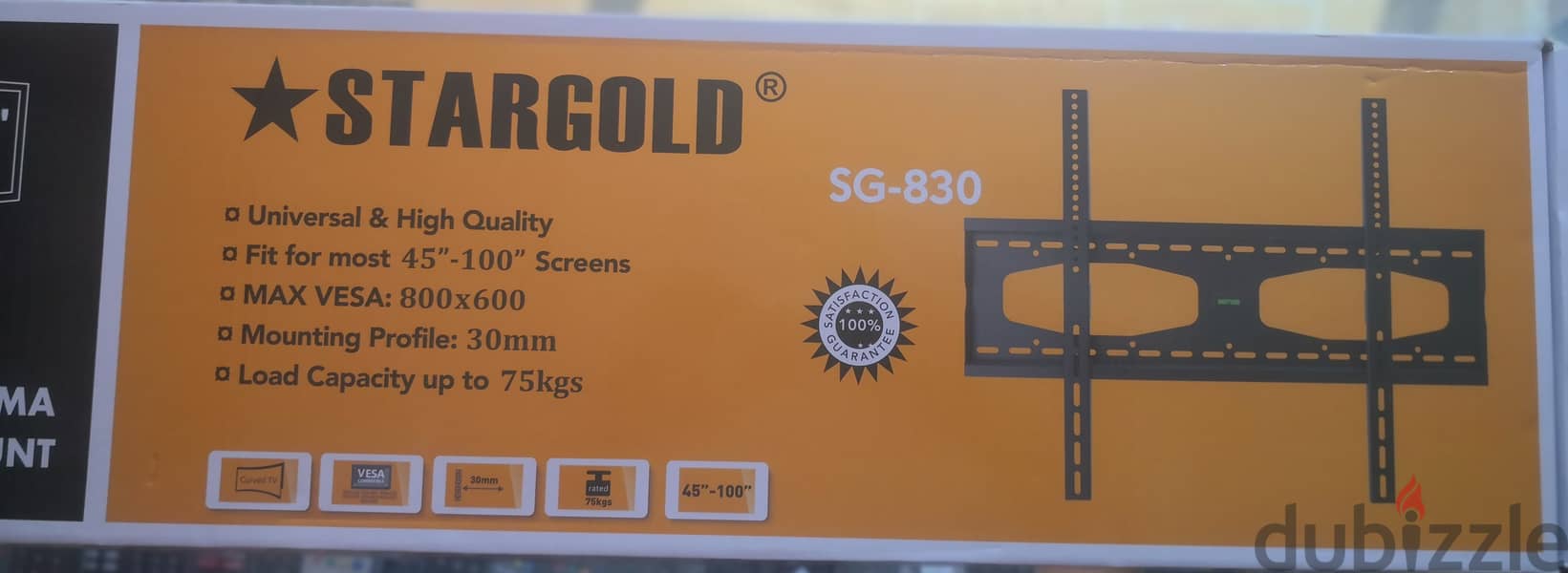 Star gold all types of Stands and receivers are available. 1