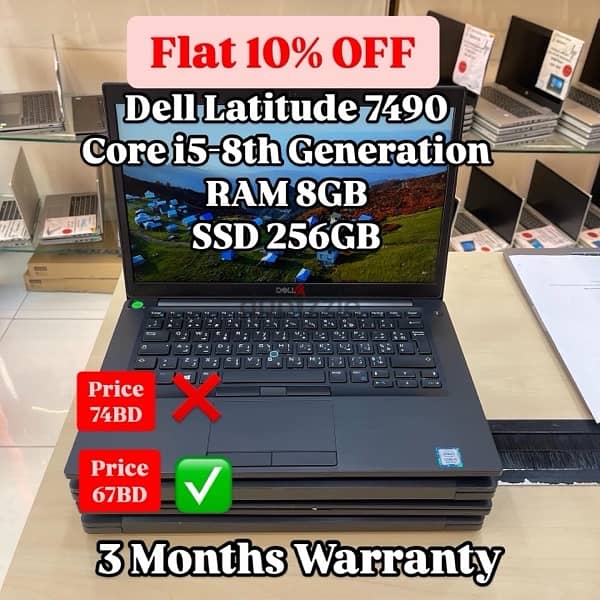 Dell Latitude 7490 Core i5-8th Generation 0