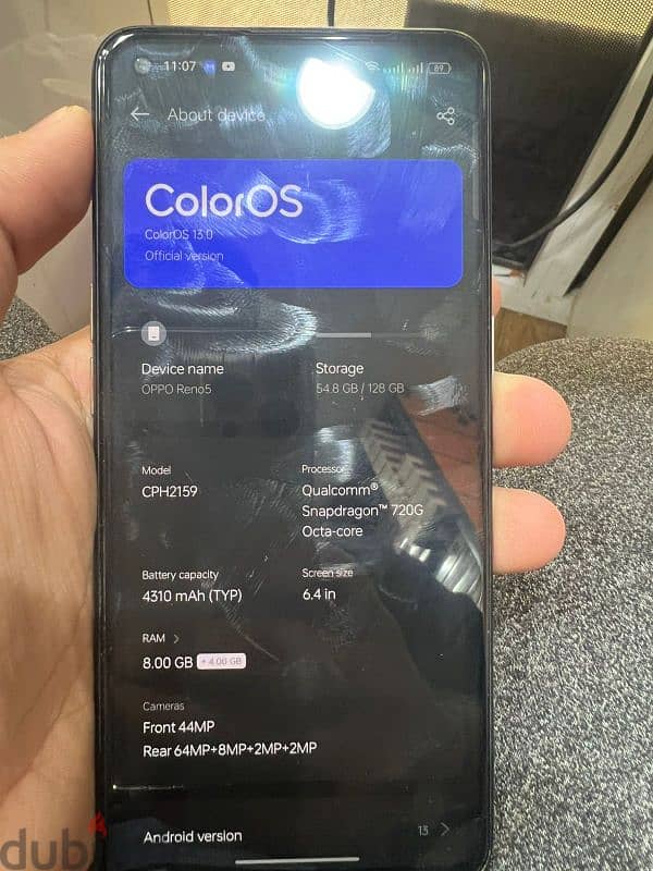 oppo reno 5 0