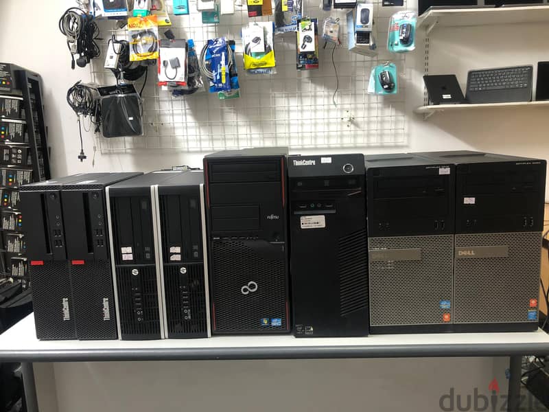 Dell,Hp,Lenovo,Fujistu Core i3 / i5 / i7 Computer Ready To Use Availa 0