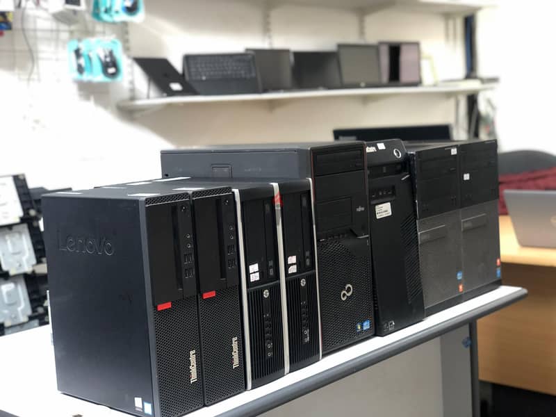 Dell,Hp,Lenovo,Fujistu Core i3 / i5 / i7 Computer Ready To Use Availa 1