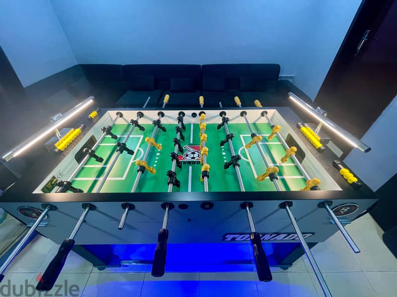 Tornado T-3000 Foosball Table - Excellent Condition! طاولة فوسبول 1