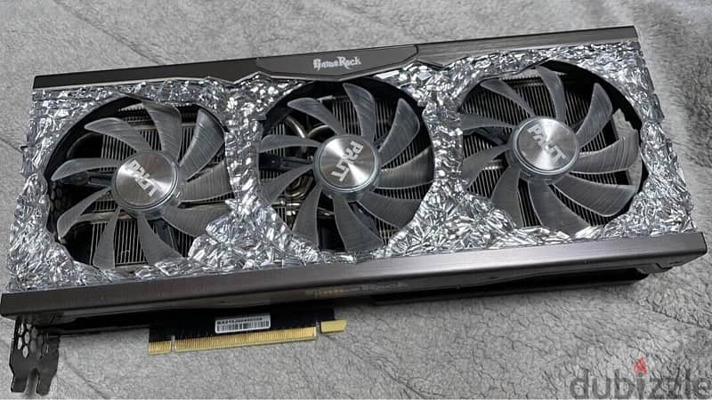 PALIT GAMEROCK RTX 3070 GPU GRAPHICS CARD 0