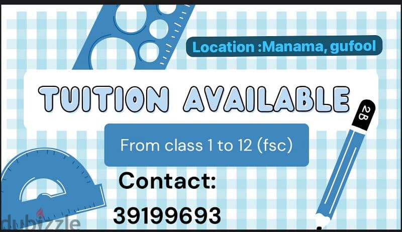 tution available for all subjects 0