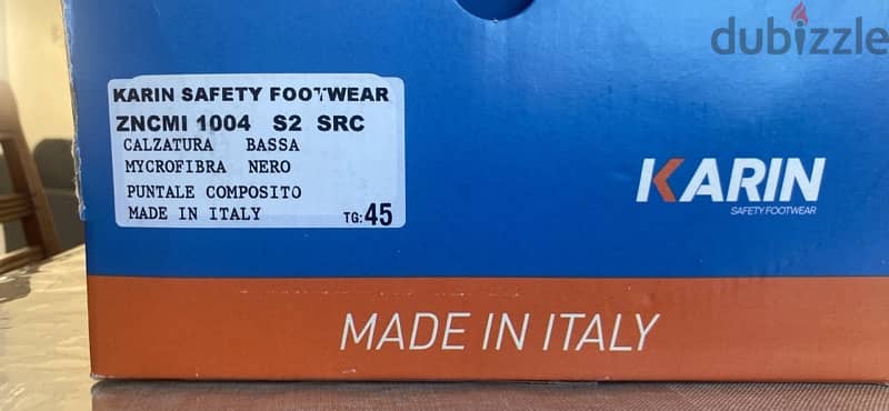 safety shoes, size 45 6